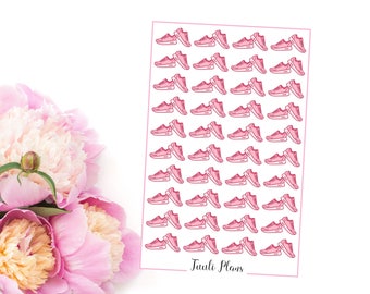 Planner stickers: Running shoes / workout / power walk (small) | Perfect for your filofax / erin condren planner etc