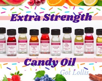70 FLAVORS, Fruity and Fun, 1 dram Extra Strength Candy Oil. Great for baking, cooking, lip glosses and more.