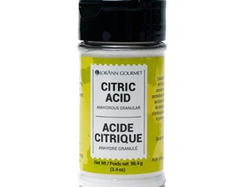 CITRIC ACID, 3.4oz jar