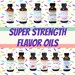 1 Ounce Bottles, Best Sellers in larger bottles. Extra Strength Candy Oil. Great for baking, cooking, lip glosses and more. 