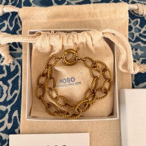 Chain bracelet,Handmade bracelet ,Double chain and spring clasp bracelet,solid brass metal