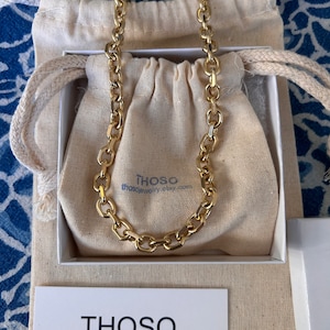 Chain necklace, Solid brass necklace,20 ,18 or 16 inches length. handmade jewelry