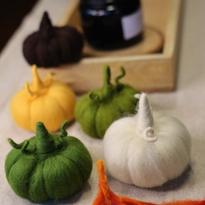 Woolly Autumn Pumpkins