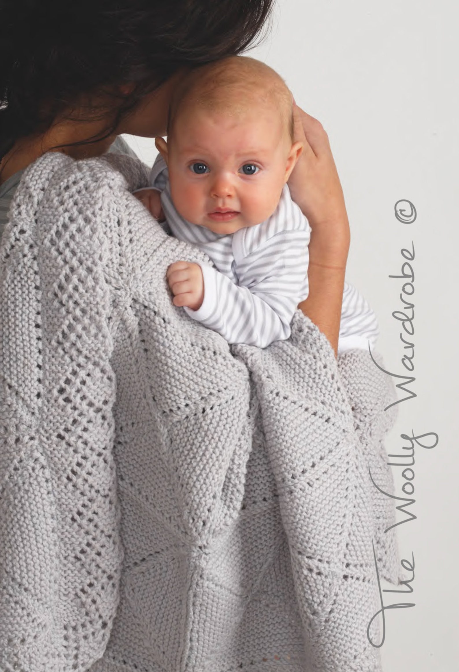 KNITTING PATTERN Niki Baby Blanket Etsy