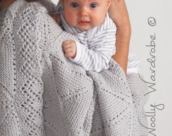 KNITTING PATTERN - Niki Baby Blanket