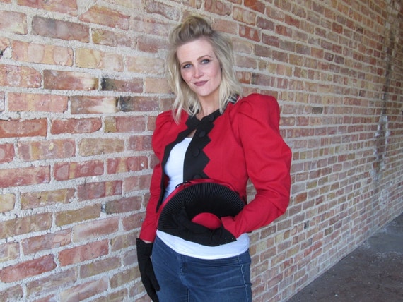 Red Dress Coat - image 3