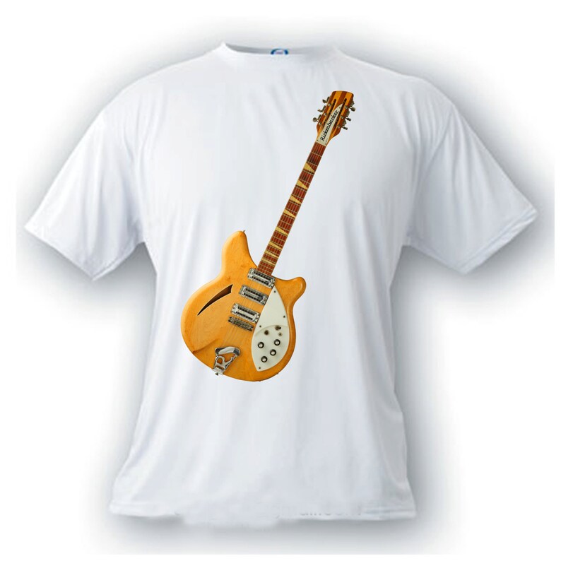 Rickenbacker 360 12 string guitar 1964 vintage image t-shirt | Etsy