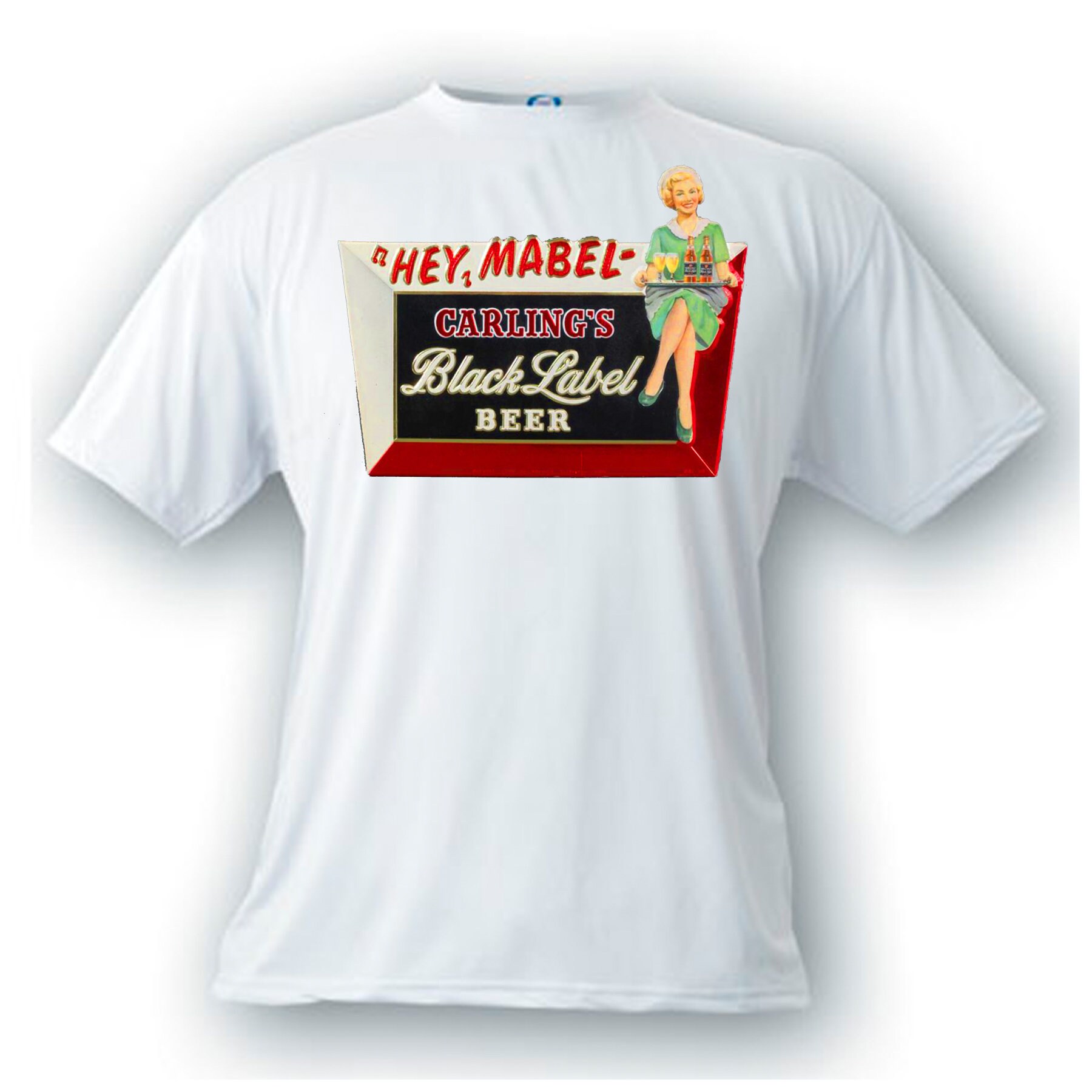black label beer t shirt