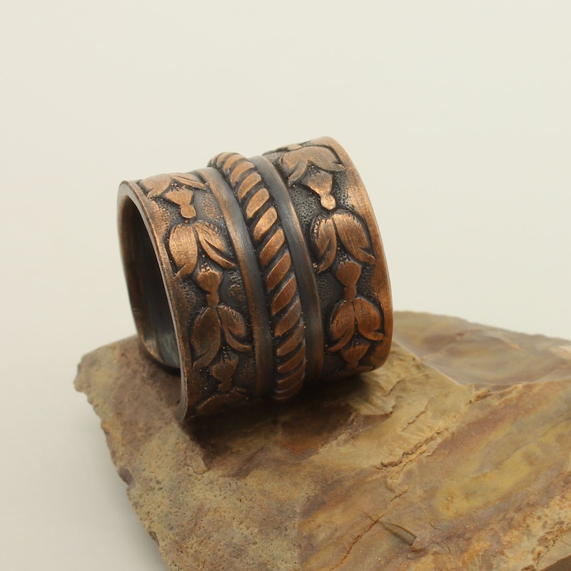 Copper Ring - Etsy