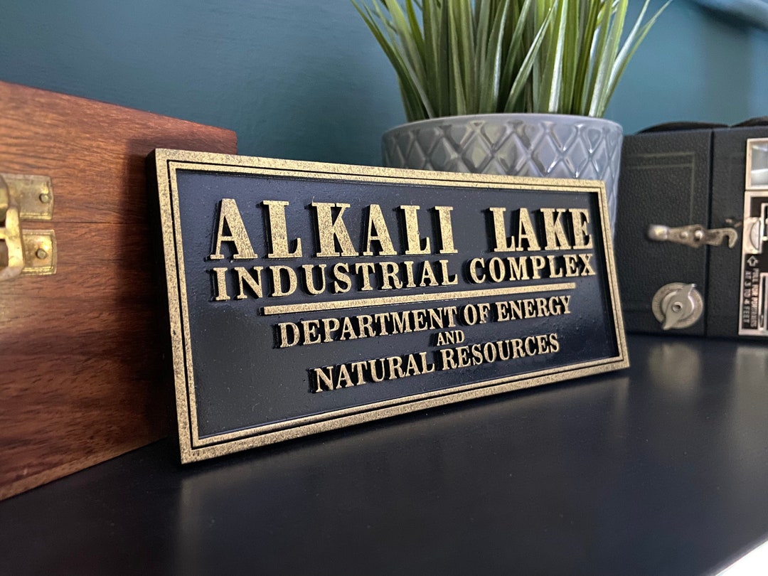 Wolverine Logan Alkali Lake Xmen Sign Prop Replica Mini Etsy Australia