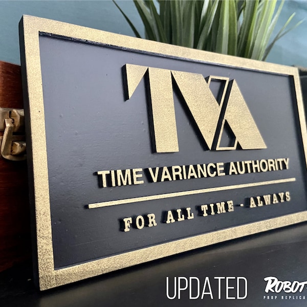 Loki - TVA - Mini Time Variance Authority Sign