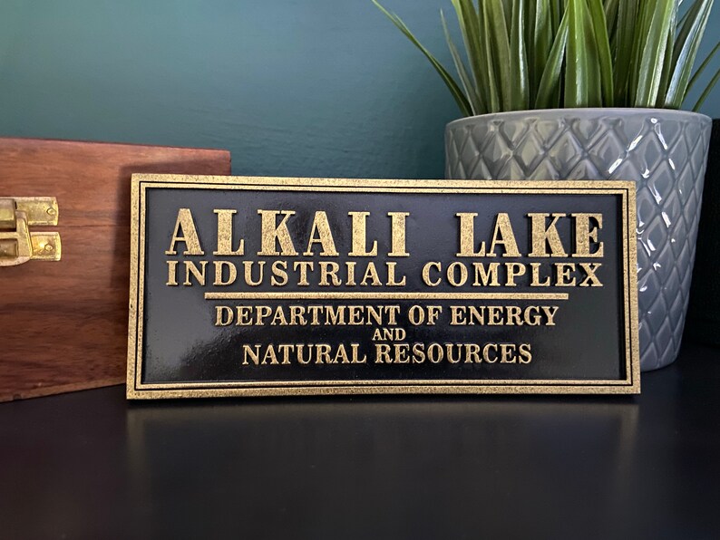 Wolverine Logan Alkali Lake Xmen Sign Prop Replica Mini Etsy UK