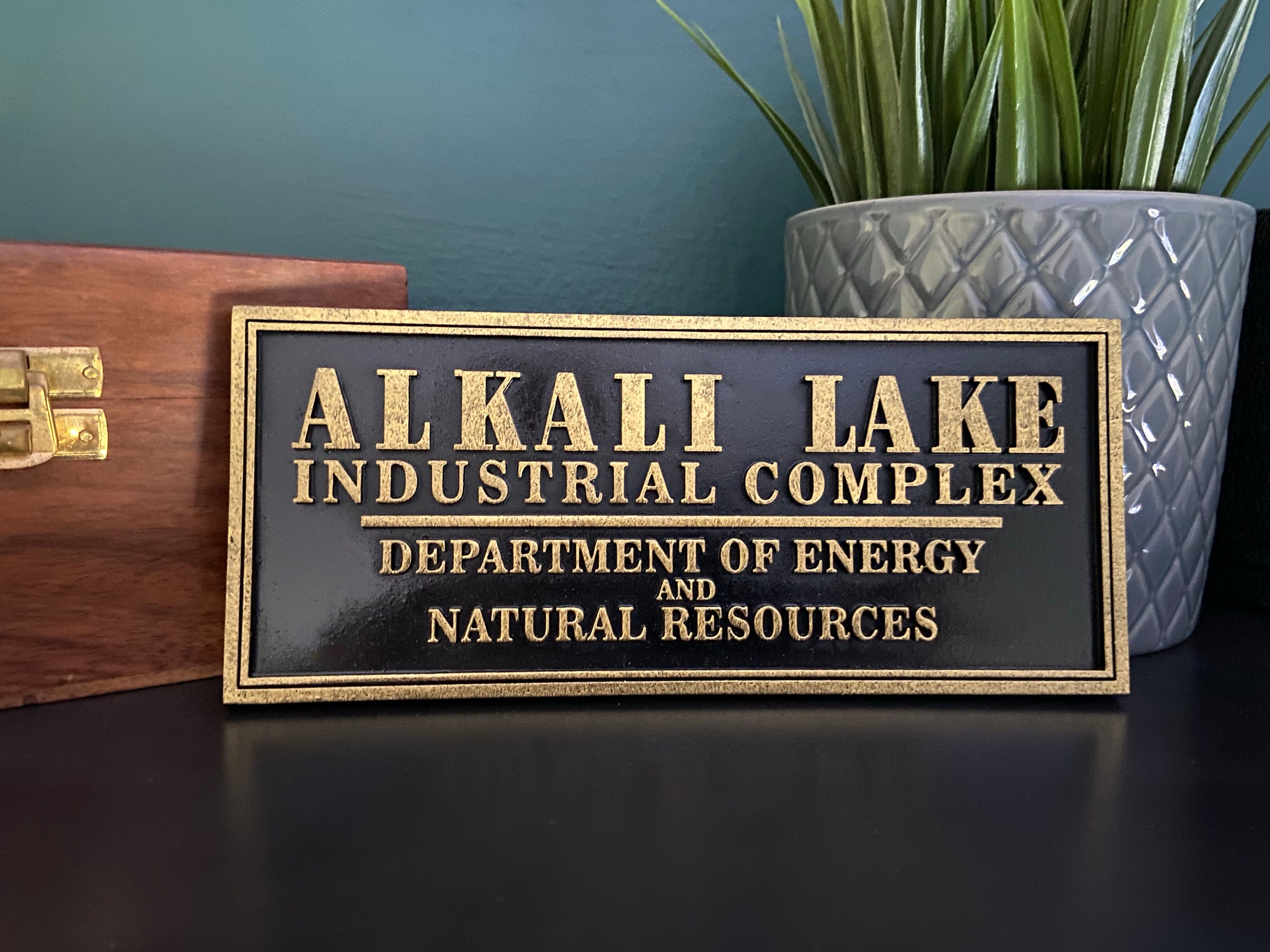 Wolverine Logan Alkali Lake Xmen sign prop replica mini Etsy