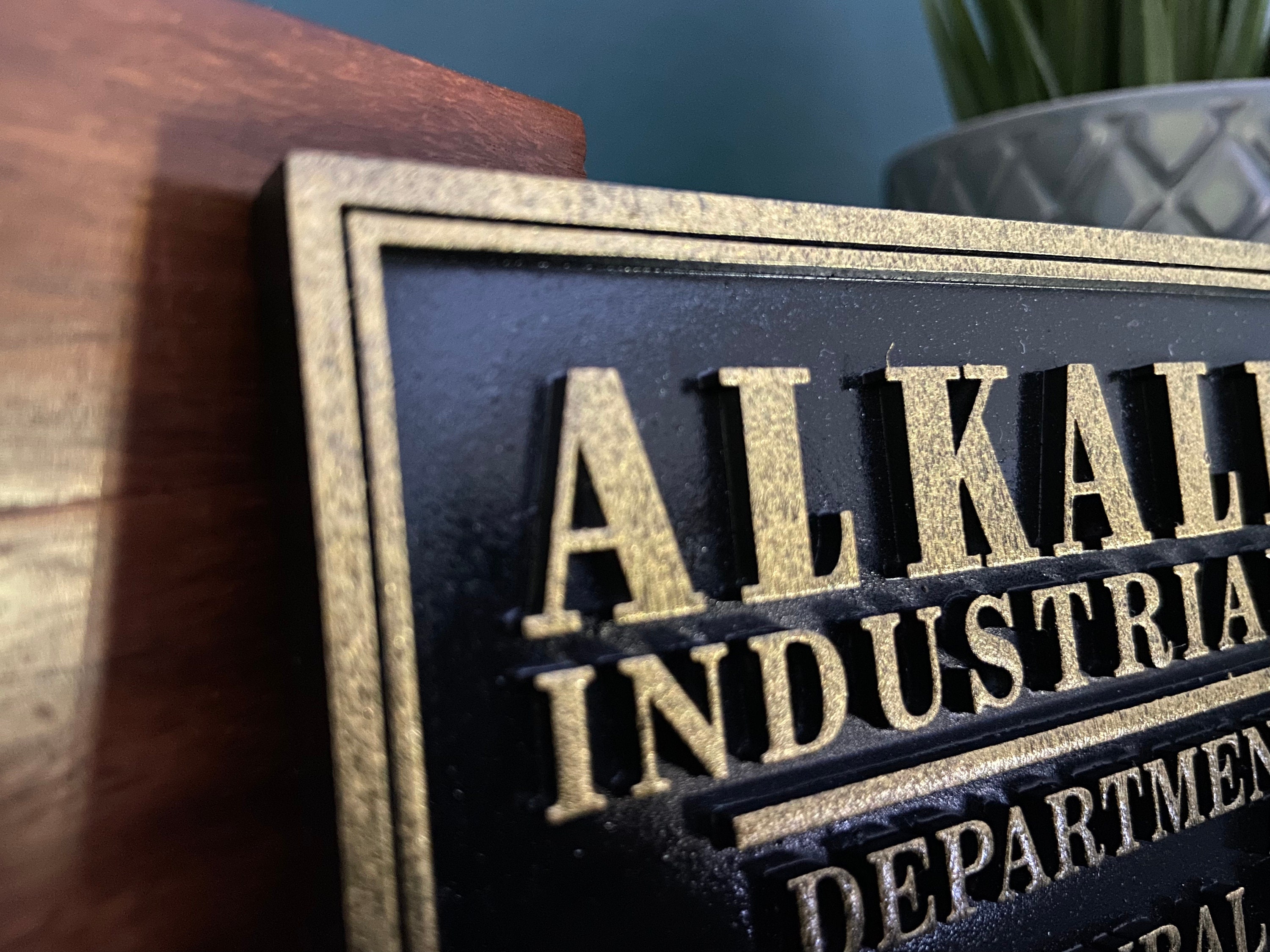 Wolverine Logan Alkali Lake Xmen Sign Prop Replica Mini Etsy UK