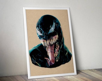 Venom Zeichnen Etsy