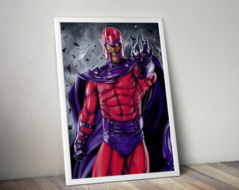 Magneto - Fine Art Print - A4/A3