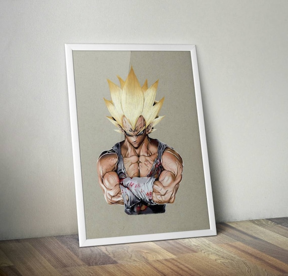 Majin Vegeta Print