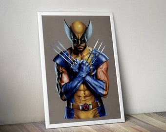 Wolverine - Fine Art Print - A4/A3