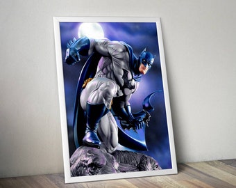 Batman Hush - Fine Art Print - A4/A3