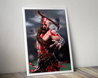 Kratos - Fine Art Print - A4/A3