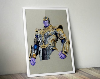 Thanos - Kunstdruck - A4/A3