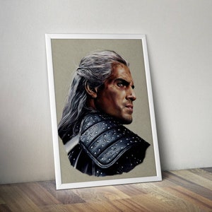 Geralt of Rivia - Fine Art Print - A4/A3