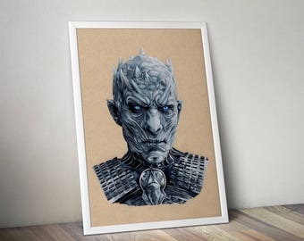 Night King - Fine Art Print -A4/A3