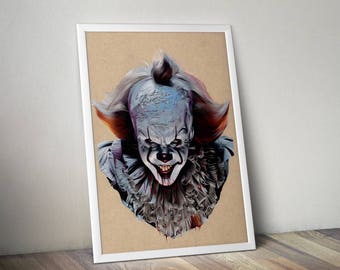 Pennywise (It) - Fine Art Print - A4/A3