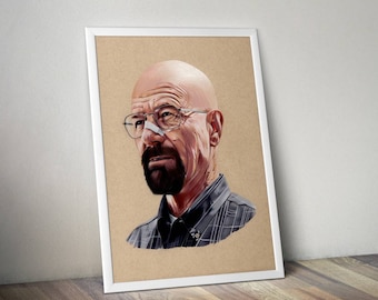 Walter White - Fine Art Print - A4/A3