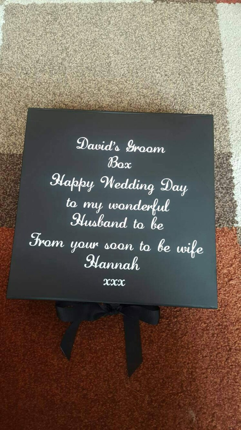husband to be gift box