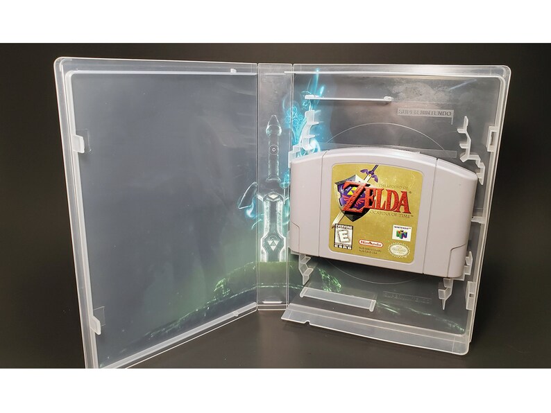 25pc Universal Media Cases / Game Cases Blank Transparent Etsy