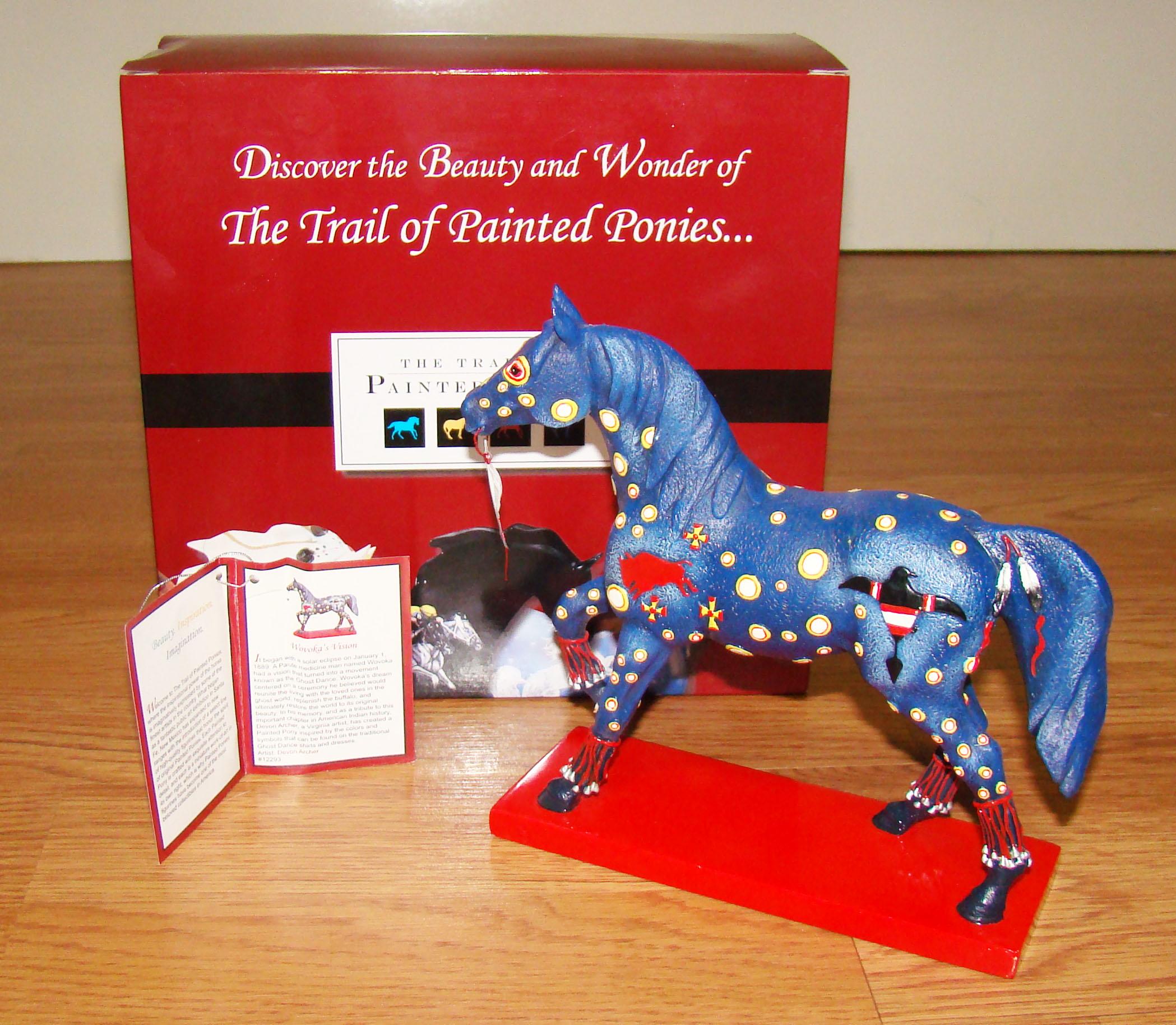 Trail of Painted Ponies War Pony - Etsy