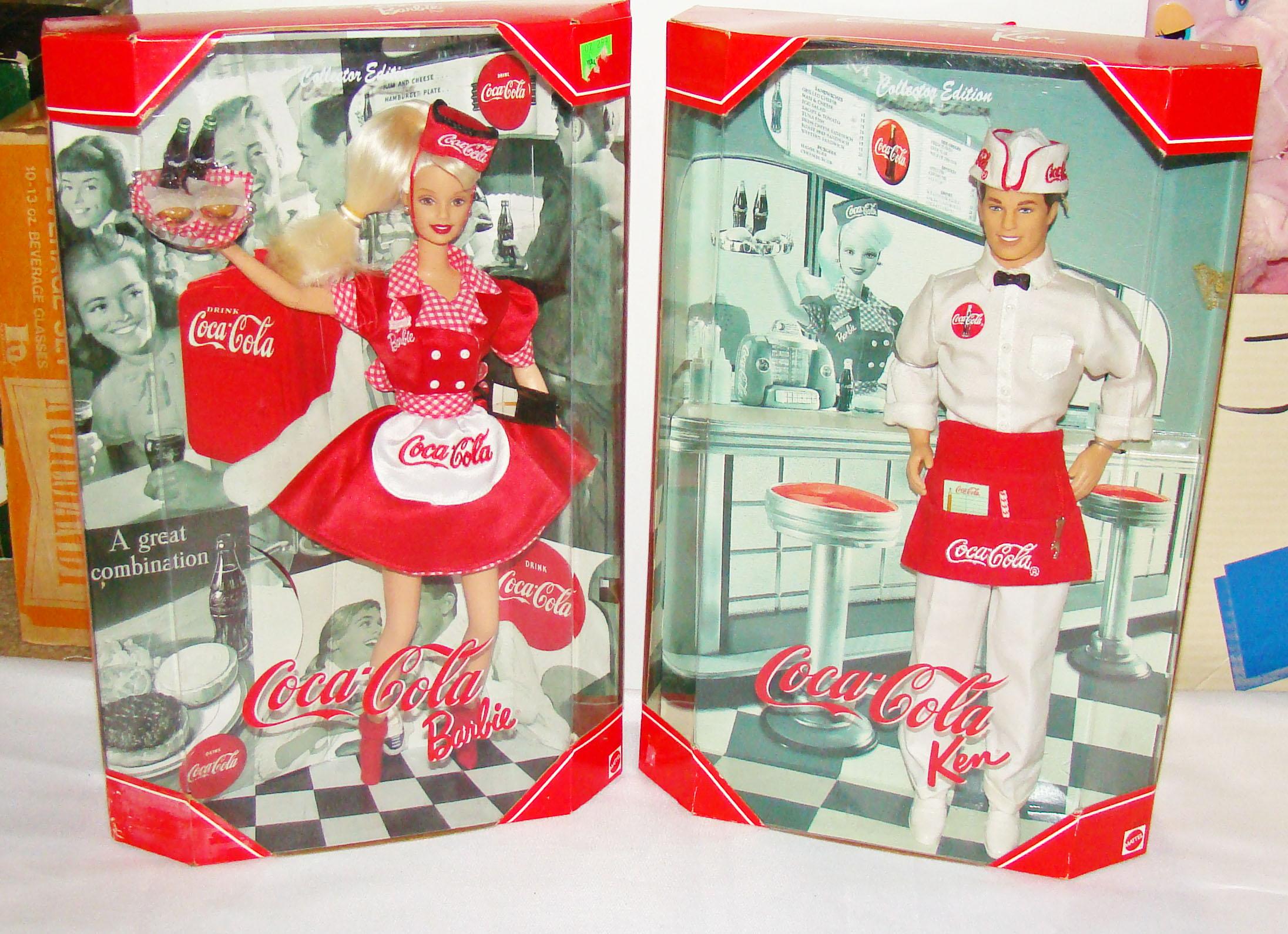 Coca Cola Barbie Ken - Etsy