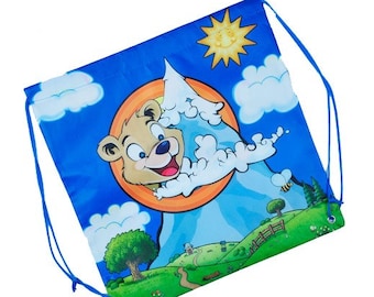 Drawstring backpack ~ fits 16" plush animals