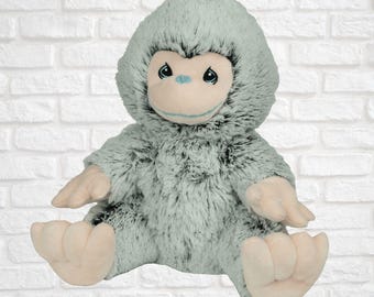 16 inch Unstuffed Plush Animal- Yeti
