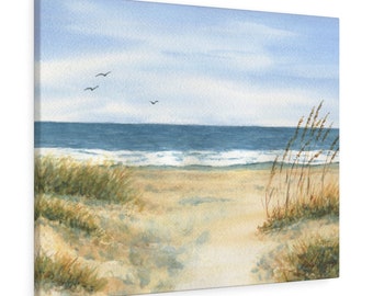 Art Painting Original Modern Print Beach seascape swimsuit Andy Baker Australia