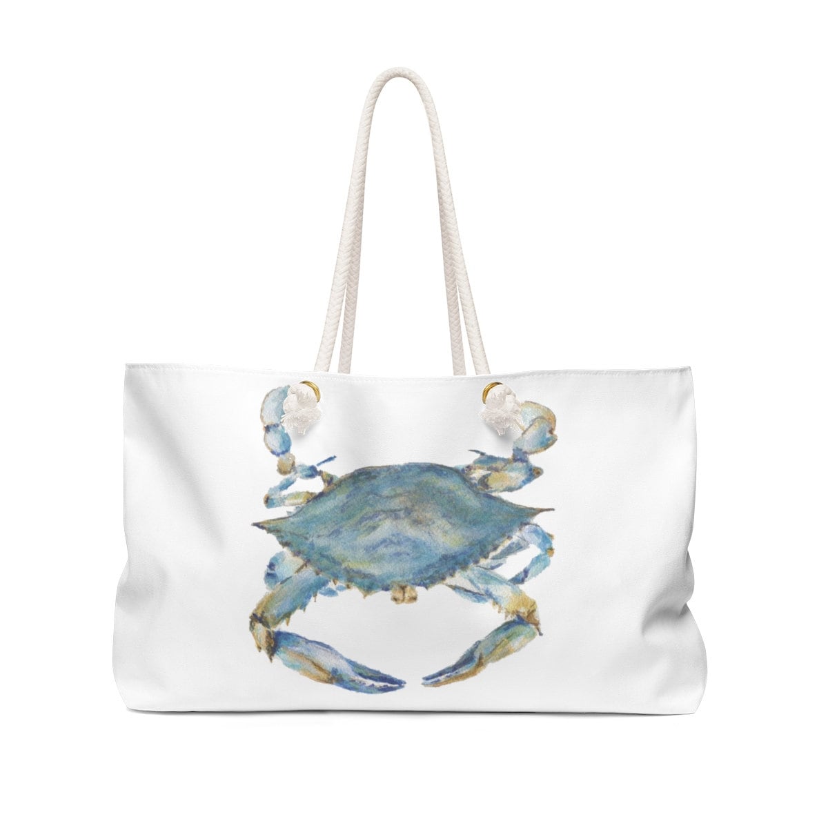 Blue Crab Weekender Bag Blue Crab Beach Bag Maryland Blue Crab Etsy