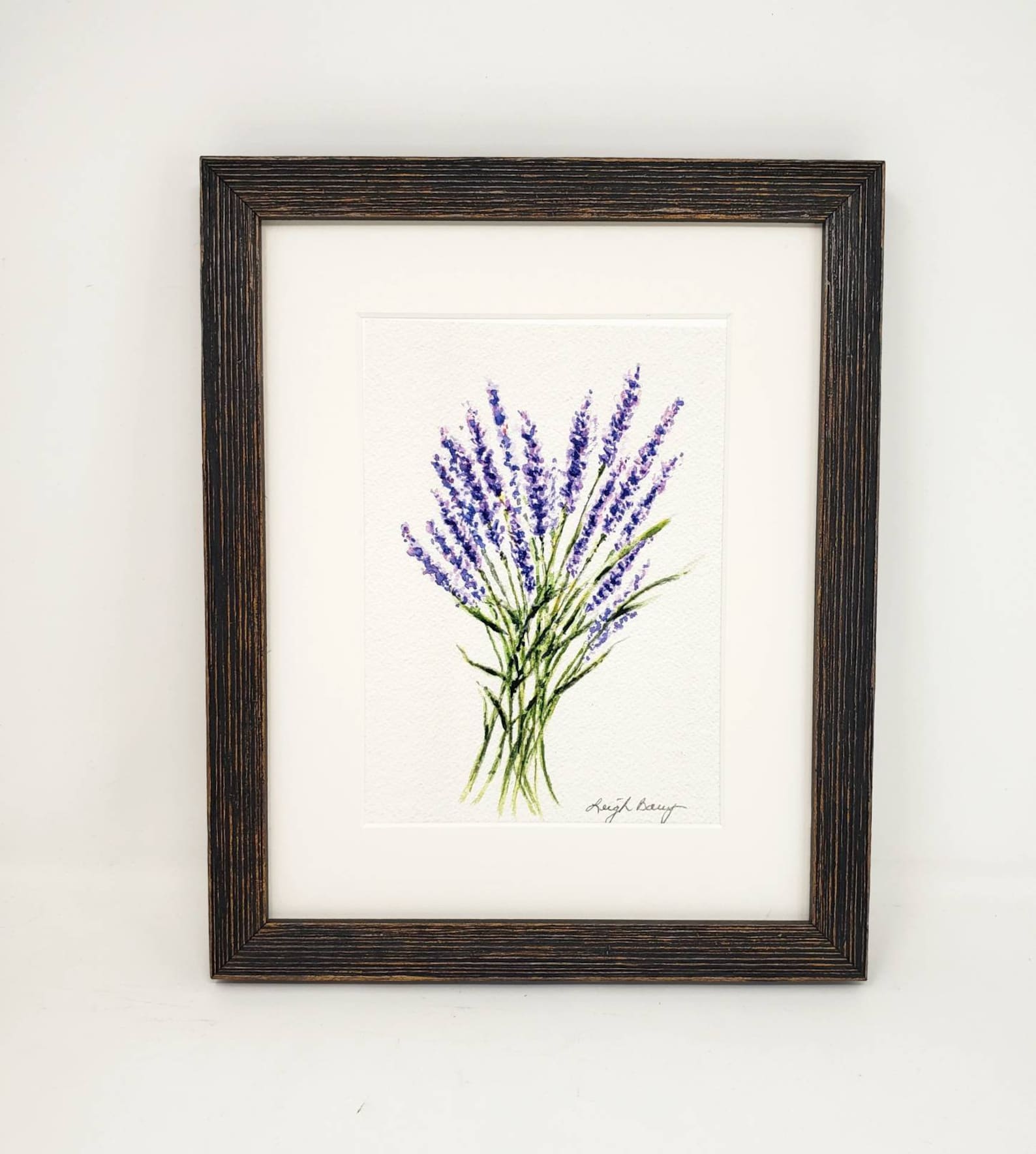 Lavender 2 Lavender Painting Watercolor Giclee Print or Etsy