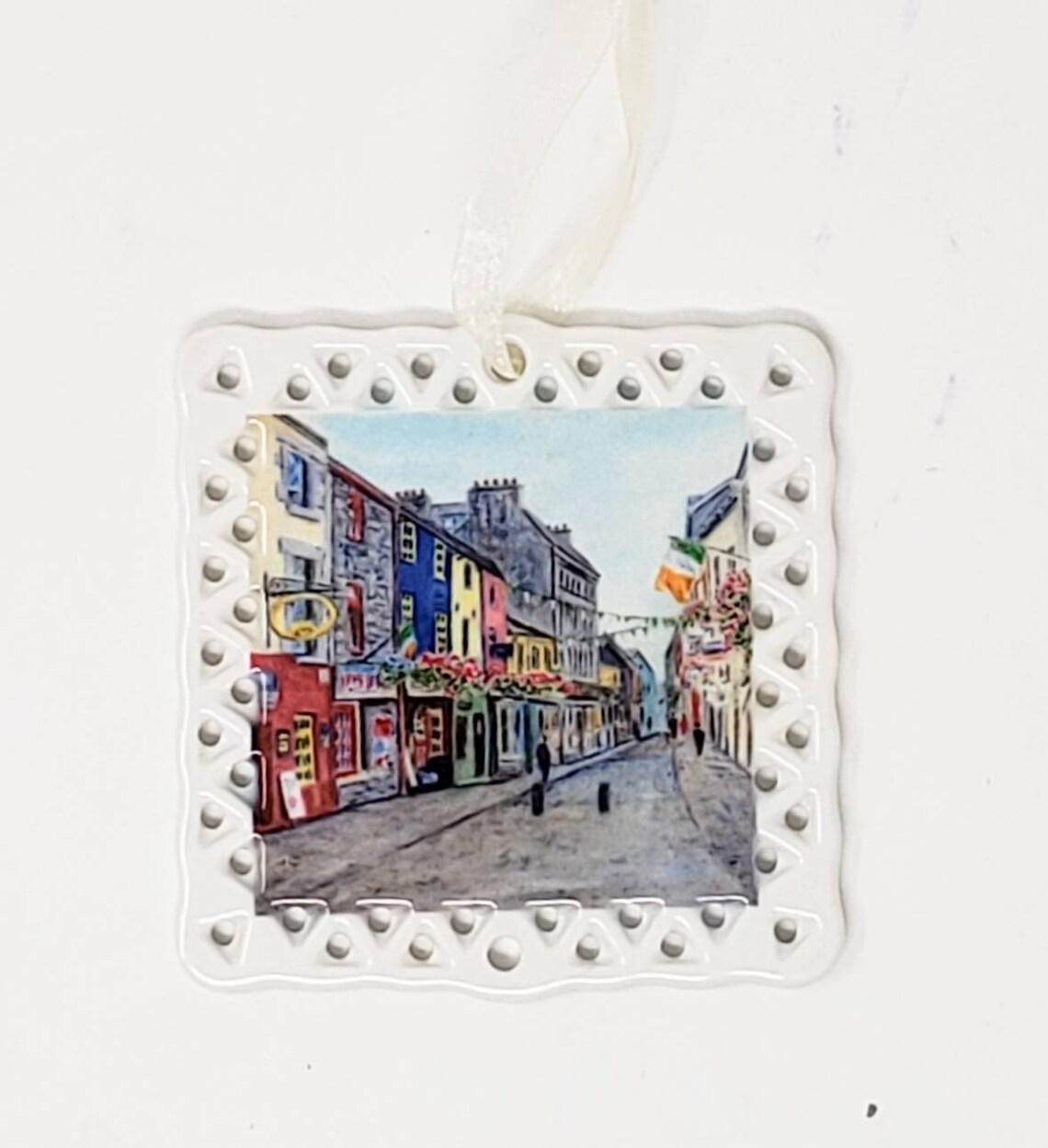 Galway Ireland Porcelain Ornaments Irish Christmas ornament Etsy