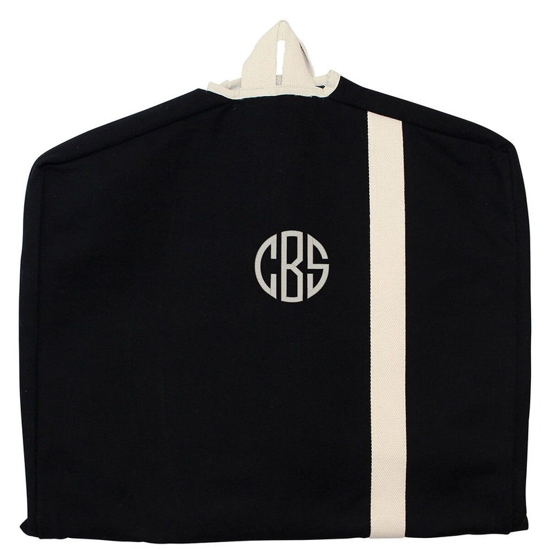 Canvas Garment Bag Bridal Gift Garment Bags Monogrammed Garment Bag Groomsmen Bag