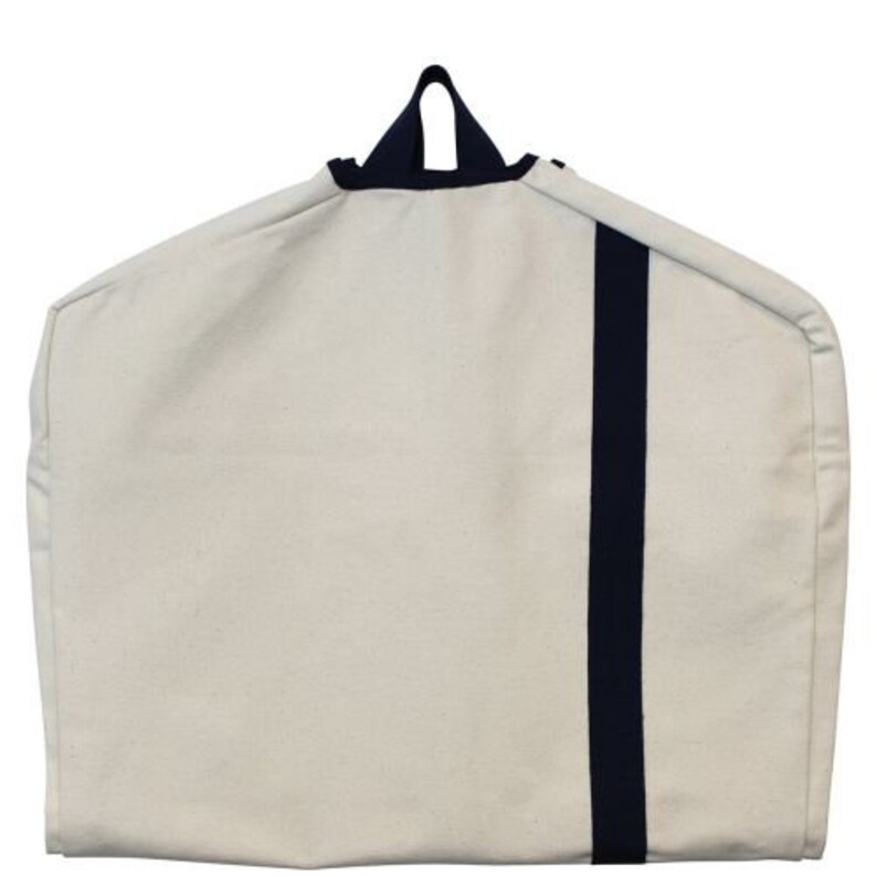 Canvas Garment Bag Bridal Gift Garment Bags Monogrammed Garment Bag Groomsmen Bag