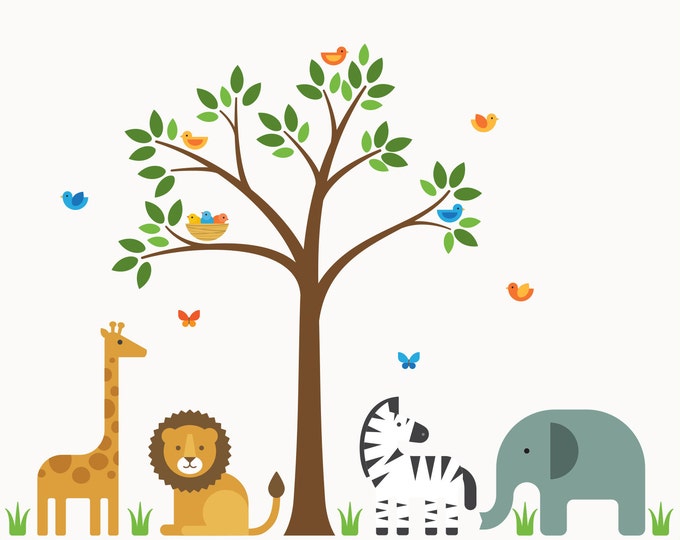 Safari Theme Safari Wall Decor Safari Theme Decor Large Home Living Wall Decor Kromasol Com