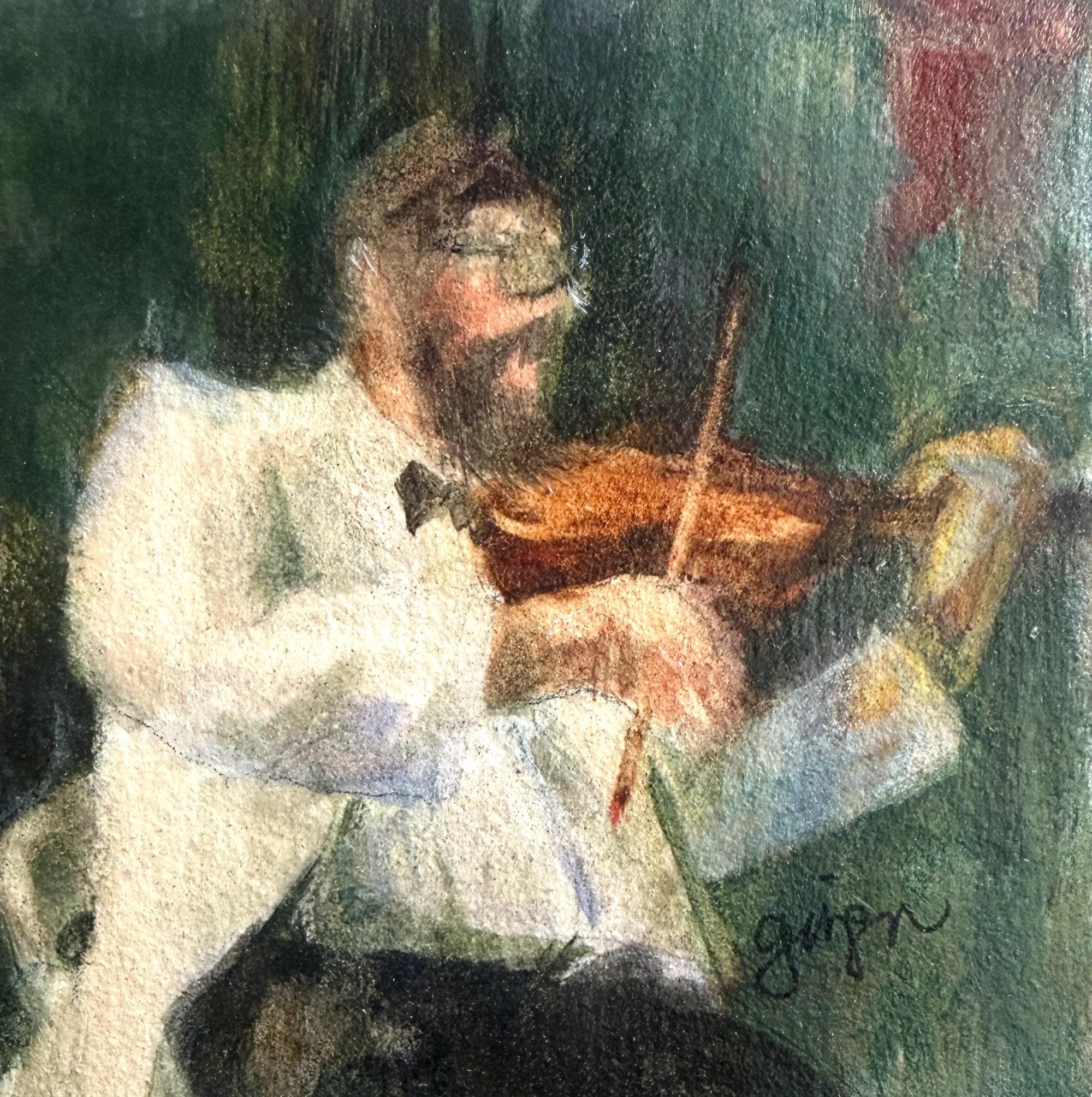 Violinist Painting - Etsy