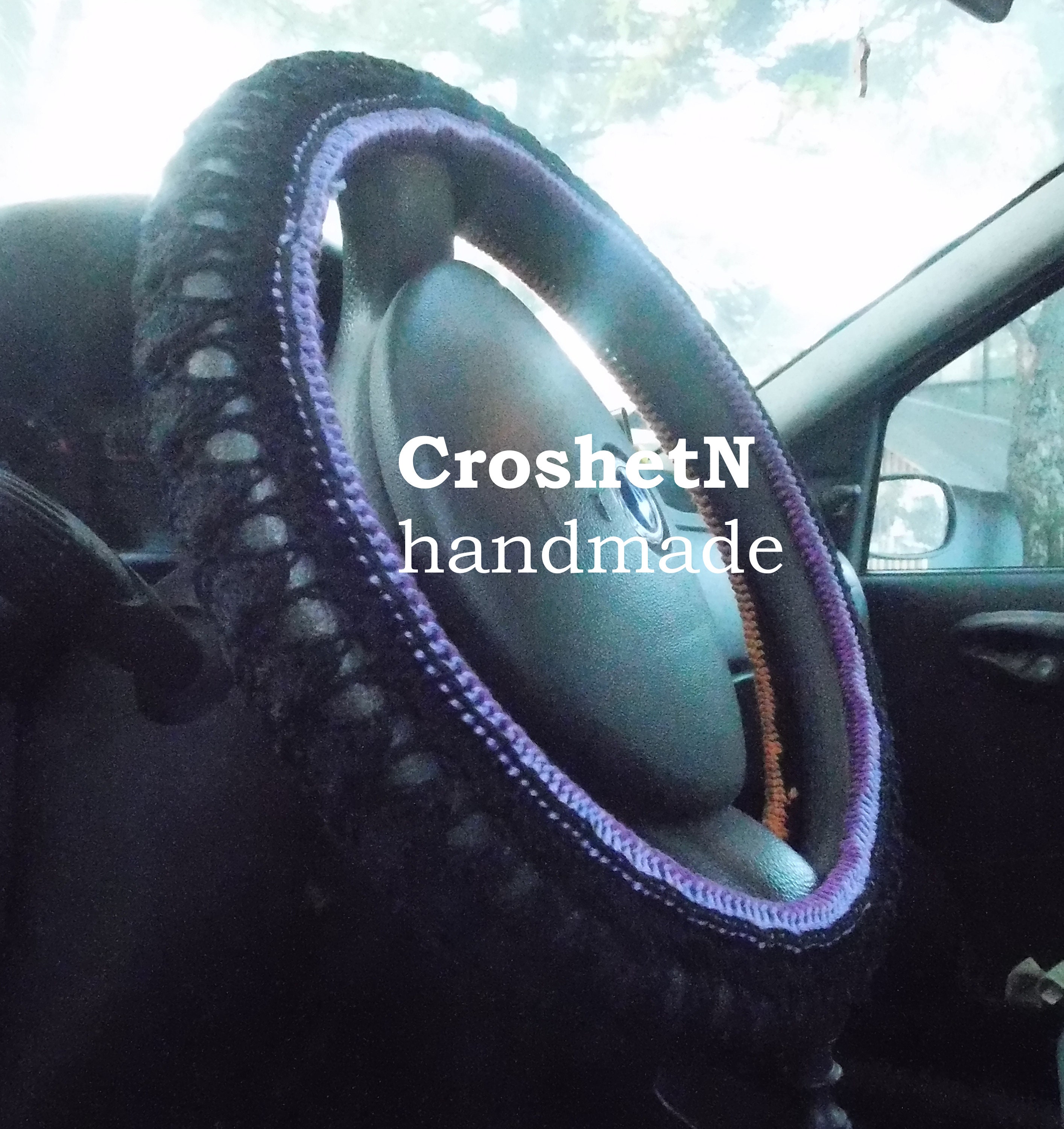 Car Accessories Car Gifts Crochet Wheel Cover Car Decor Wheel Etsy