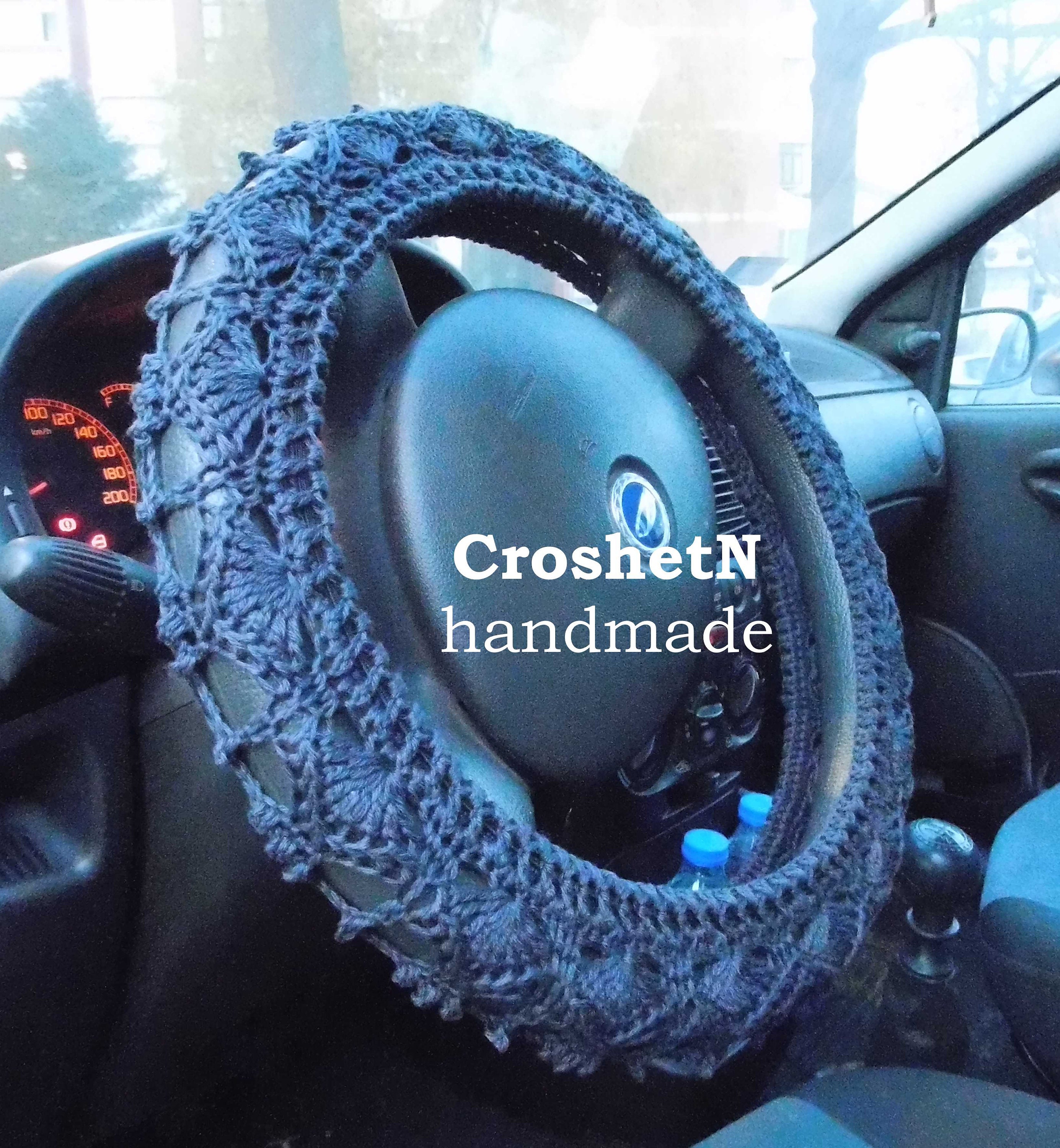 Car Accessories Car Gifts Crochet Wheel Cover Car Decor Wheel Etsy