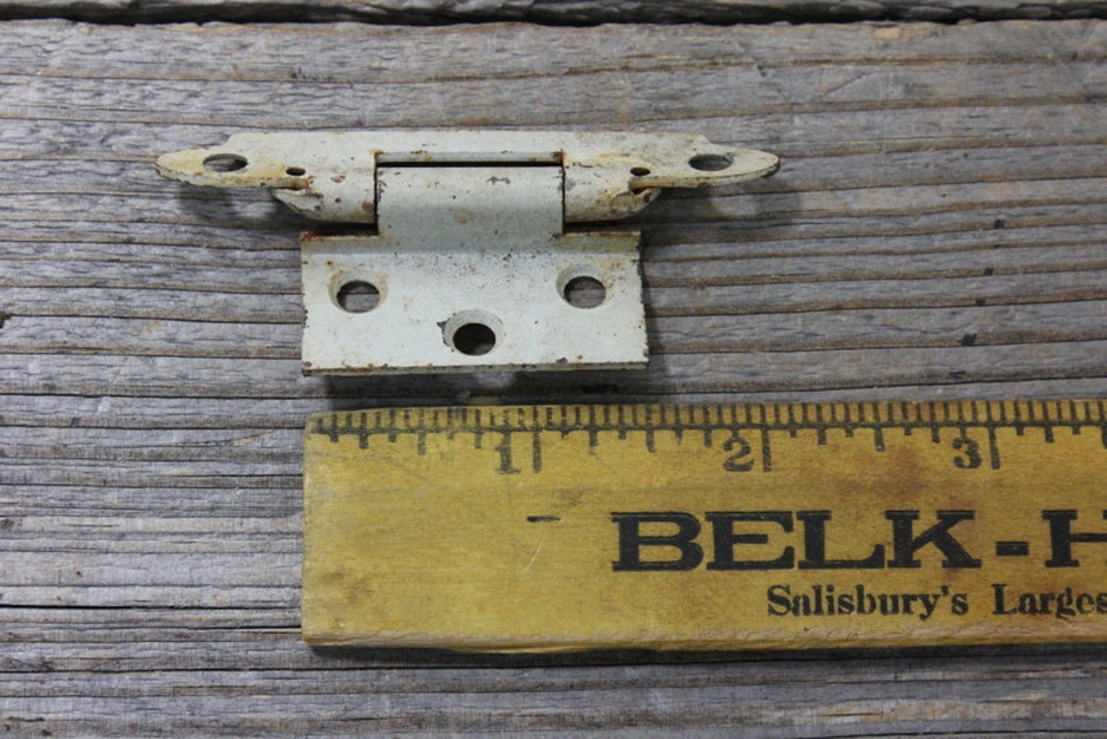 Vintage metal hinges...circa 1950s. Vintage hardware Etsy