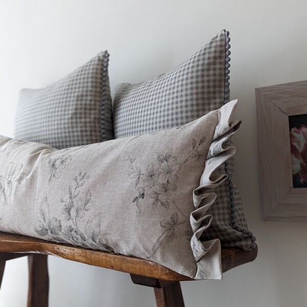 Ruffle Chair Cushion - Etsy