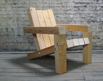 Wood armchairs