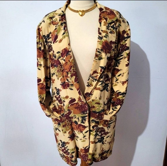 Fragments Silk & Viscose Blazer