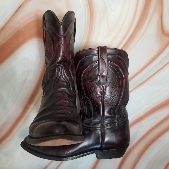 100 leather handmade cowboy boots Gem